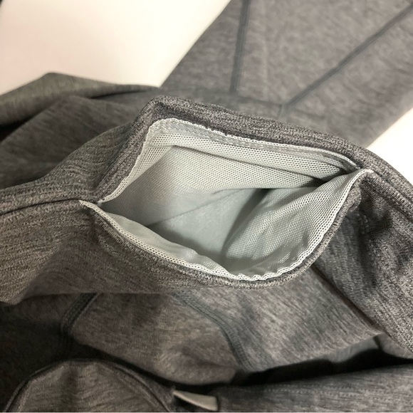 Athleta Ultimate Stash Pocket 7/8 Leggings Women’s Size 2X Drawstring Waist Gray - Picture 9 of 11